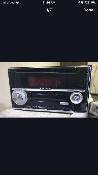 kenwood audio player deck 4