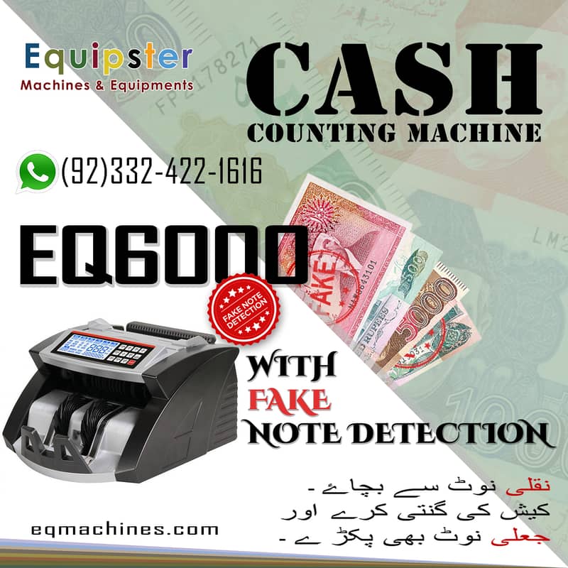 cash currency note counting machine with fake note detection pakistan 10