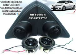 Toyota Corolla Original Tweeters With Covers 14 to 22 0