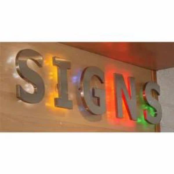 3D LED SMD sign Boards 7