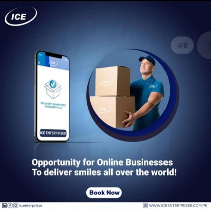 ICE Cargo services send Amazon, Ebay etc. shipments in Warehouses 4