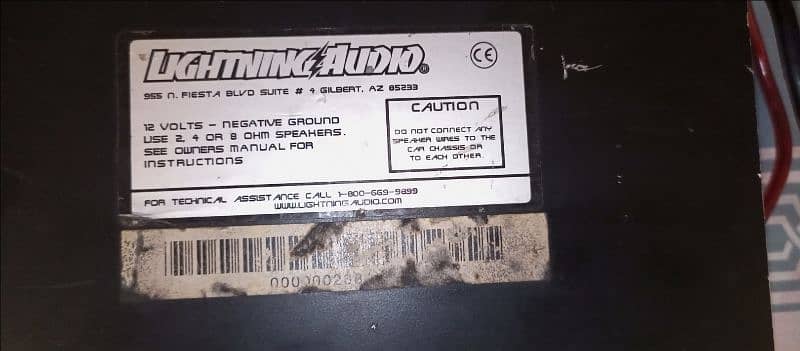 Branded Original car amplifiers / amp / speakers/ woofers 6