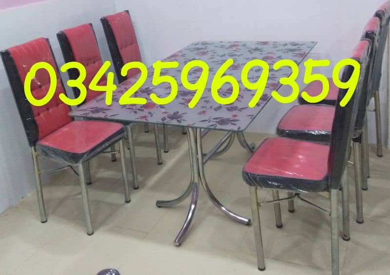 Dining table set round square 4,6 chair wholesale home hotel furniture 1
