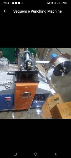 sequence panch cutter machine 1