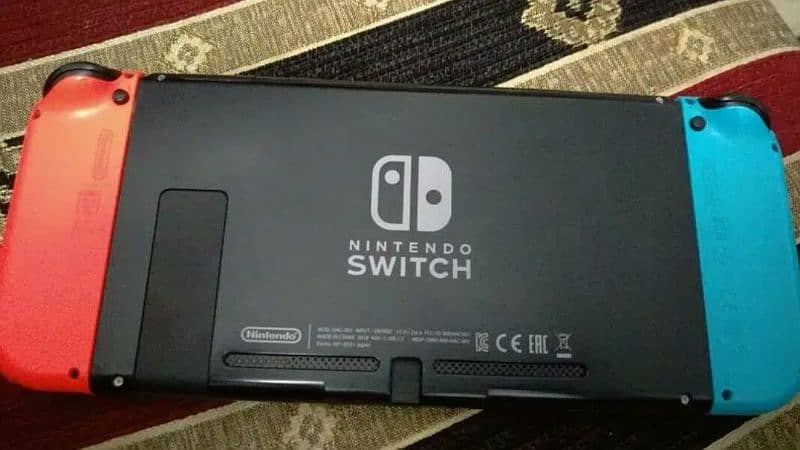 Nintendo Switch Red and Neon 1