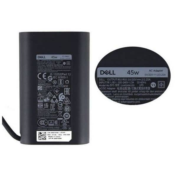 Dell xps laptop charger 65w original branded 2