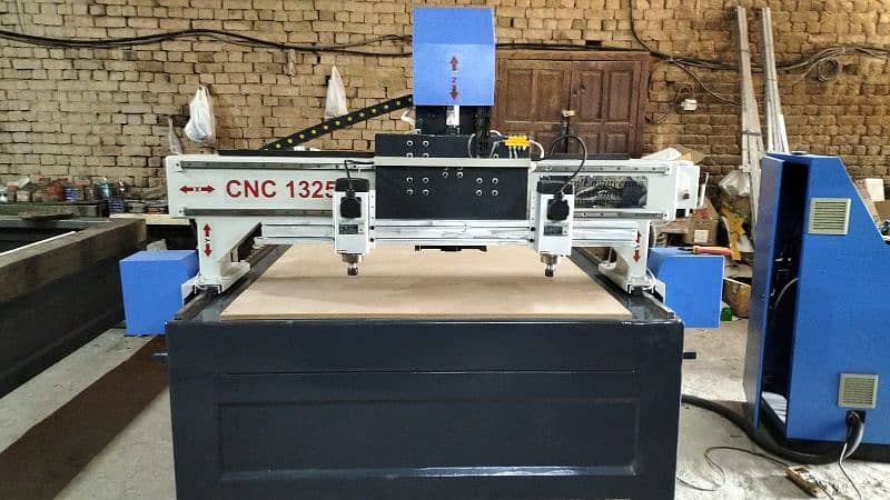 CNC Machine/CNC Wood Cutting Machine/CNC Double Router Machine 0