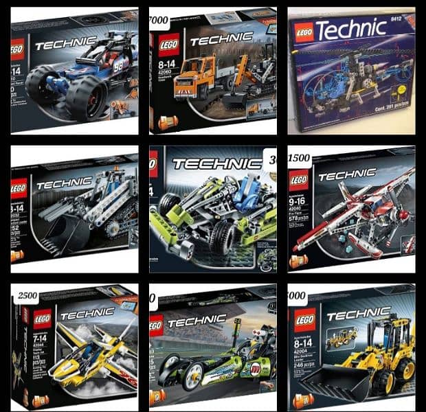 Ahmad's Lego Technic Economical Sets 0