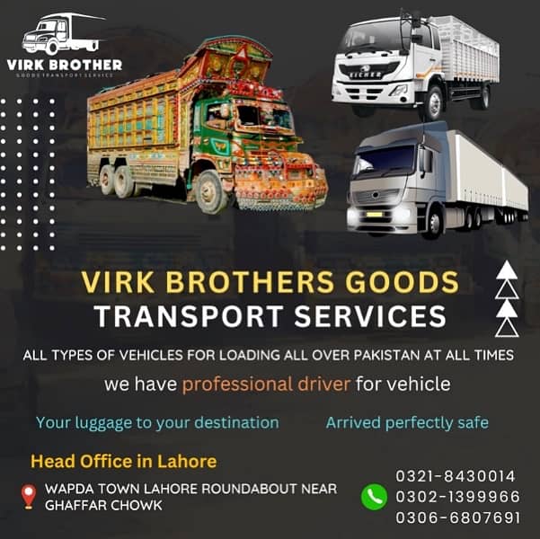 Best Goods Transport Company & Leading Packers and Movers in Lahore. 6