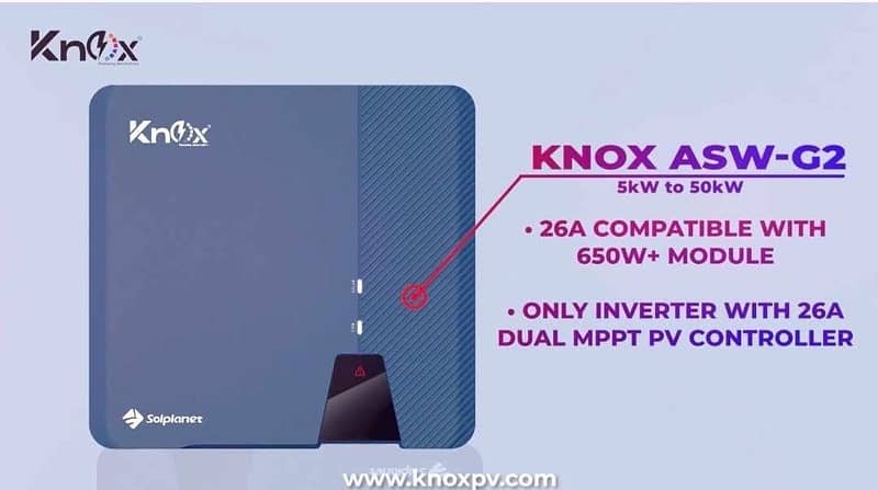 Knox G2 OnGrid 5kw 10kw 15kw Solar Inverter Aiswei SMA Netmetering 3Ph 2