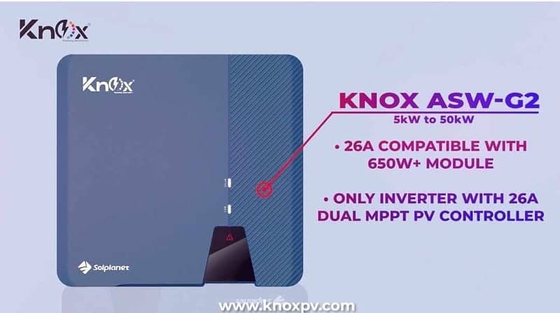 Knox G2 OnGrid 5kw 6kw 10kw Solar Inverter Aiswei SMA Netmetering 3Ph 2