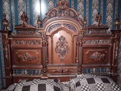 chinioti taaj bed