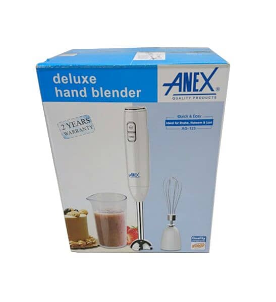 Anex Hand Blander 2 in 1 0