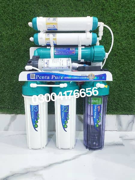 Original Taiwan 9 Stage Top selling PentaPure RO Plant RO WATER FILTER 6