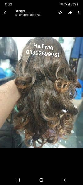 Women's and Mens Hair Wig Hair  DummyHair Extensions in Pakistan 16