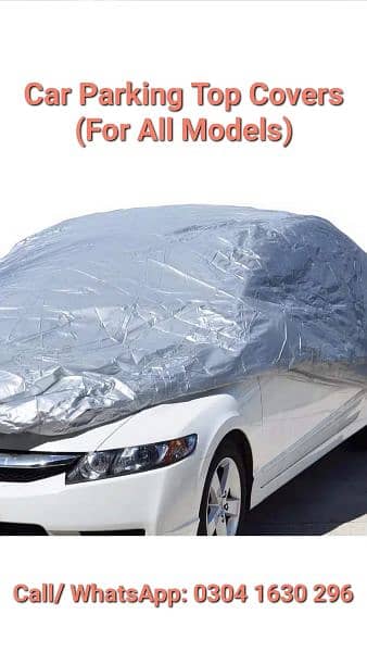 Car Parking Top Cover / Bike Top Cover (All Models) (0304 1630 296) 1