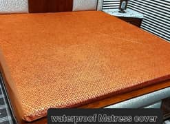 *Available Designs of Fancy Waterproof Mattress Fitted BedSheet