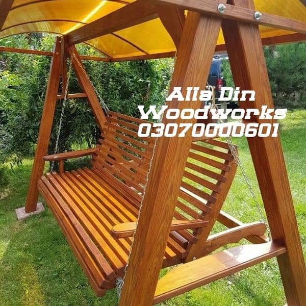 Swing & Slide , Wooden Tree House 7