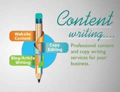 Perfect Content Writer Available for you