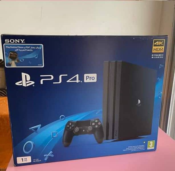 play station 4 pro 1