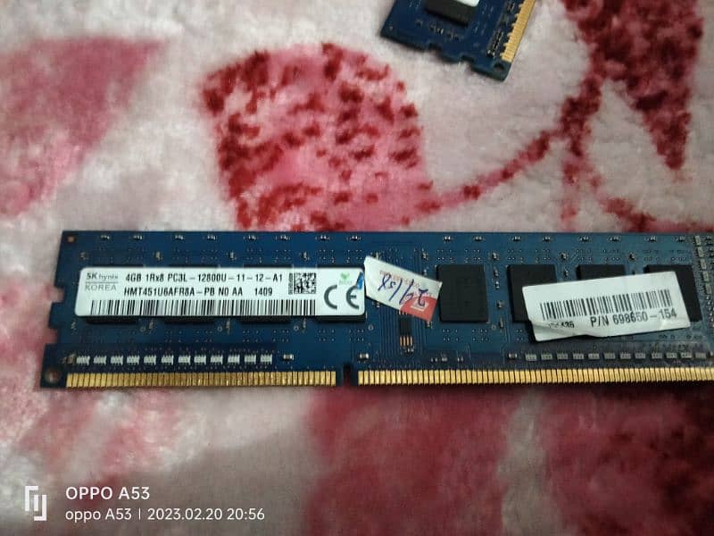 4 gb ddr 3 Ram for Pc  full speed 10/10 condition 0