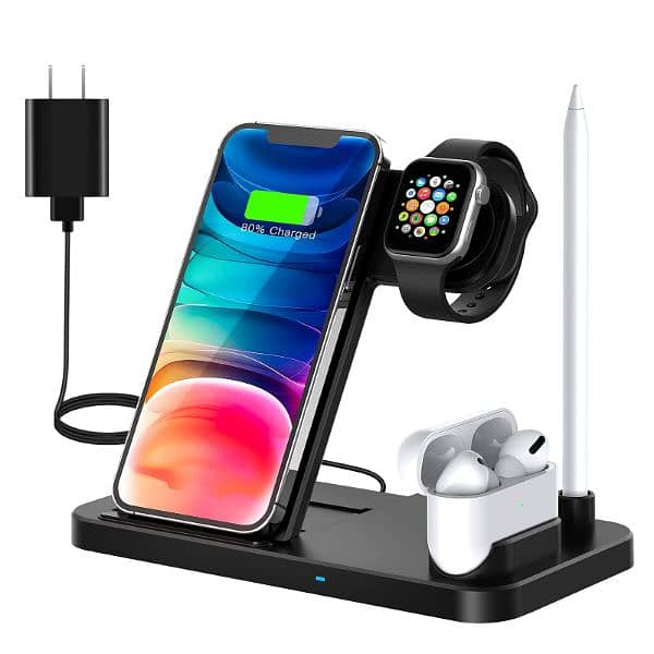 APPLE 4 IN 1 WIRELESS FAST CHARGER 0