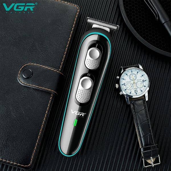 VGR V-055 Professional Cordless Rechargeable Beard Trimmer Clippers 1