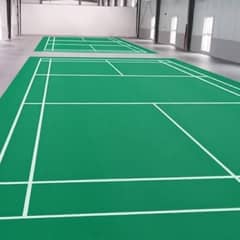 badminton flooring court mat / BWF approved