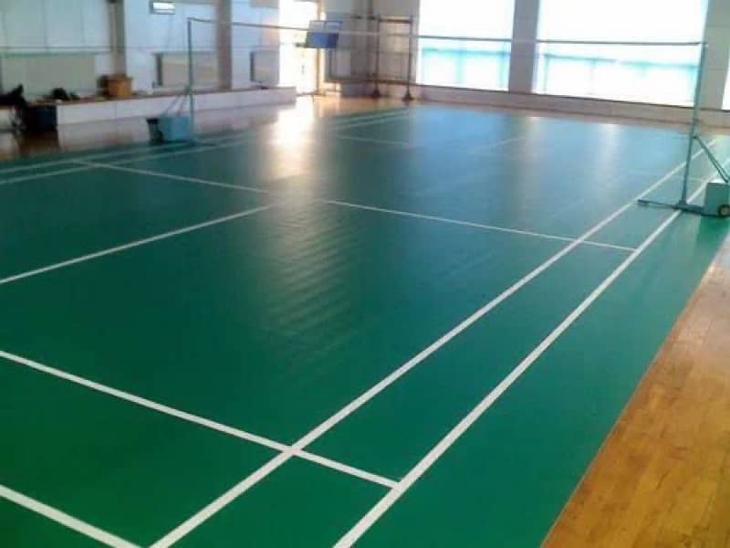 badminton flooring court mat / BWF approved 2