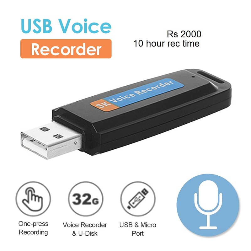 All Types of Voice Recorder Device /Professional Rechargeable U-Disk 1