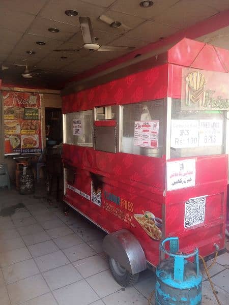 Fast Food Cart for urgent sale 3