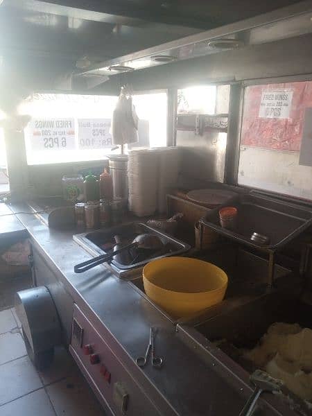 Fast Food Cart for urgent sale 5