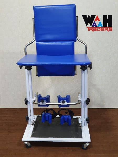 CP Chair CP Walker Combo Physio Rehab Parallel Bars Tilt Table Stand 3