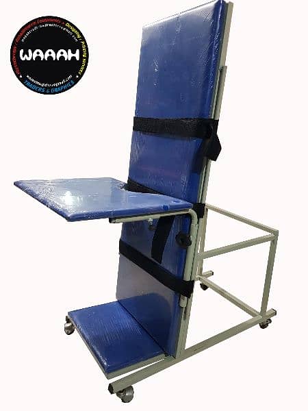 CP Chair CP Walker Combo Physio Rehab Parallel Bars Tilt Table Stand 10