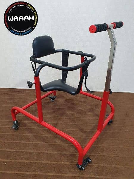 CP Chair CP Walker Combo Physio Rehab Parallel Bars Tilt Table Stand 16