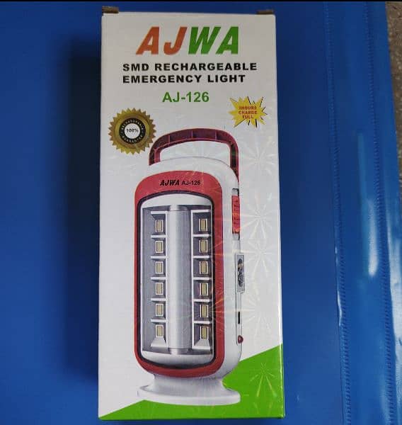 AJWA
SMD RECHARGEABLE EMERGENCY LIGHT
AJ-126 0