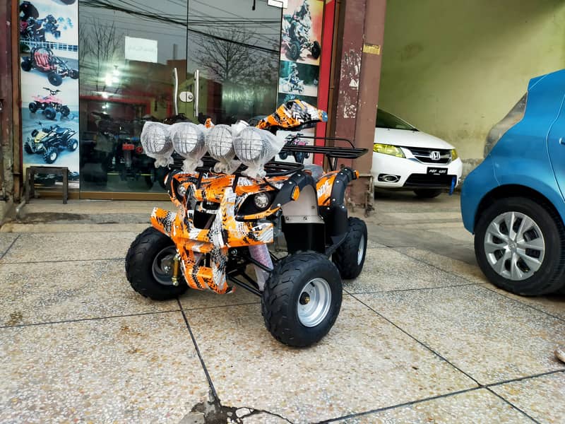 Disable Person 125cc Auto Engine Atv Quad Bike Deliver In All Pakistan 2