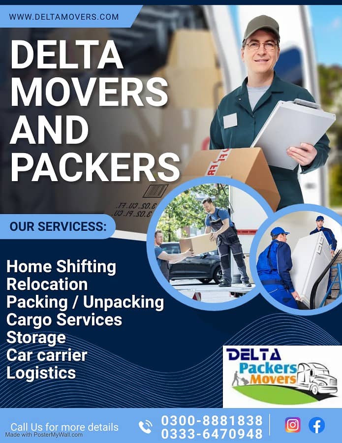 Delta packers & movers, Cargo service, car carrier, logistics, export 6