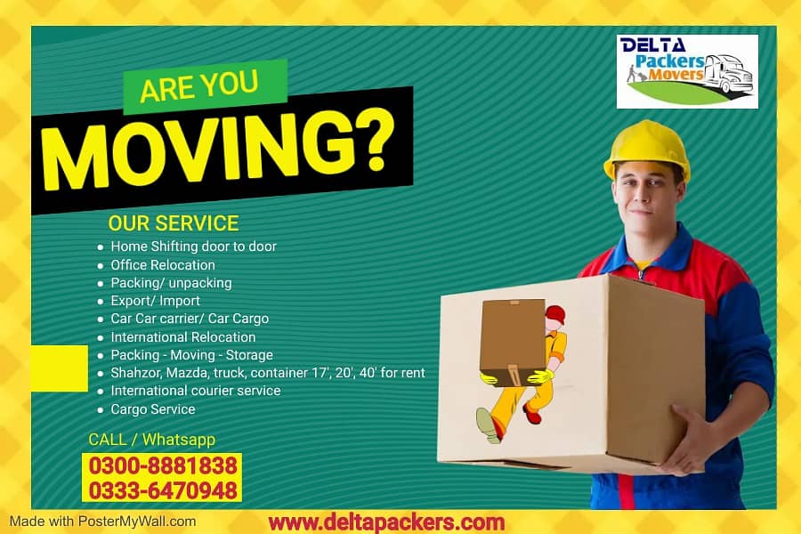 Delta packers & movers, Cargo service, car carrier, logistics, export 13