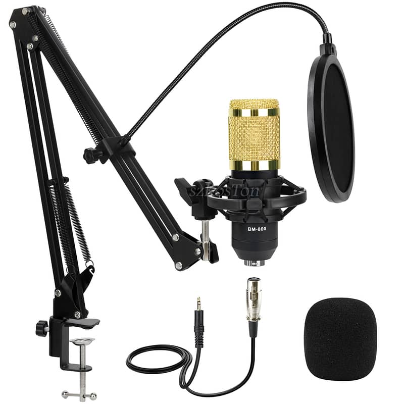 Bm800 Studio Condenser Microphon youtube voice streaming podcastng Mic 3