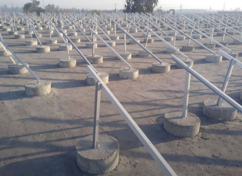 Solar Panel Stands Structure L2 L3 L4 Galvanized Alluminium