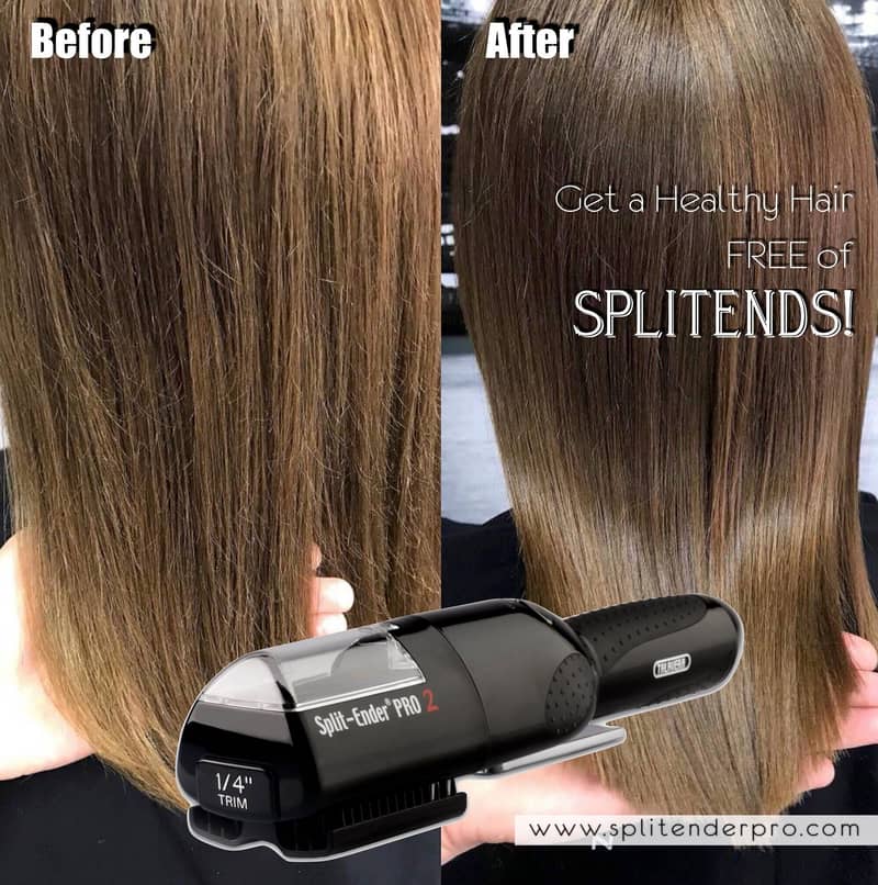 Cordless Split End Hair Trimmer Cut Split Ends with Split-Ender PRO 6