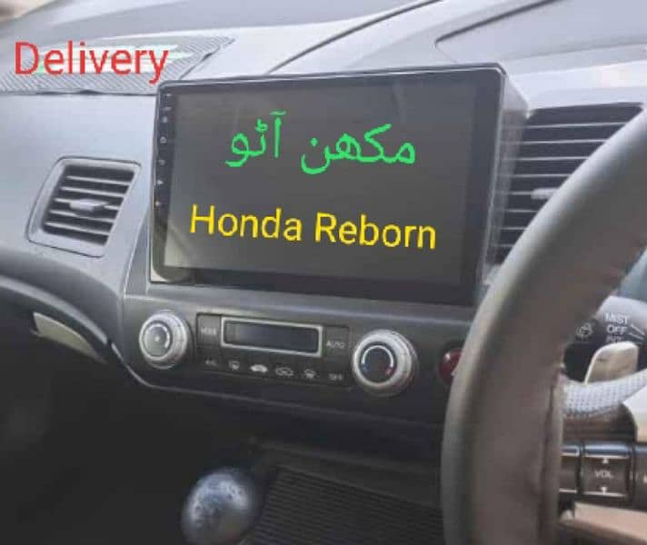 Honda civic 96 99 Android panel (FREE DELIVERY All PAKISTAN) 6