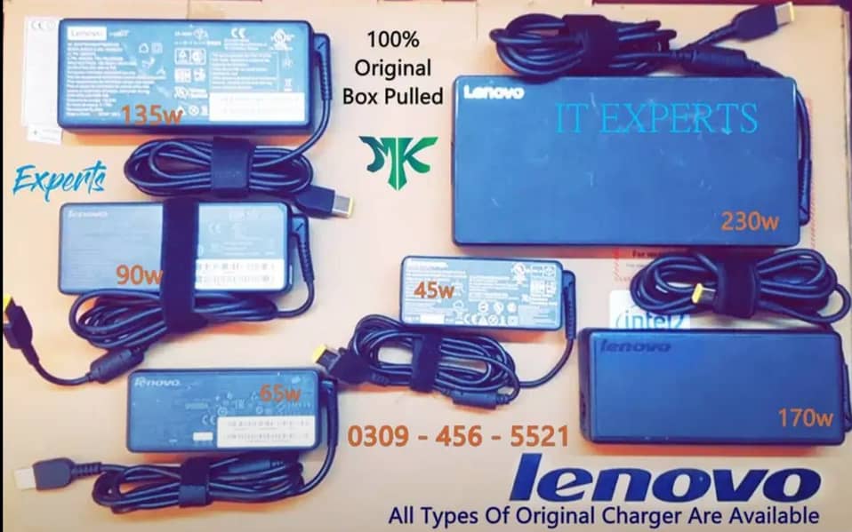 LENOVO USB 230w LEGION CHARGER 170w and 300w ORIGINAL ARE AVAILABLE 4