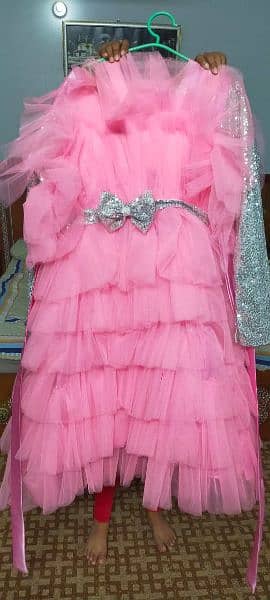 full net & sequence frok party wear 1