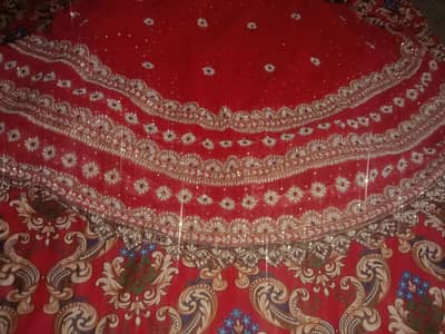 barat lehnga with havy borders