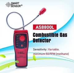 Gas Analyzer Combustible Gas Detector  Natural Gas Leak  Meter Tester 0