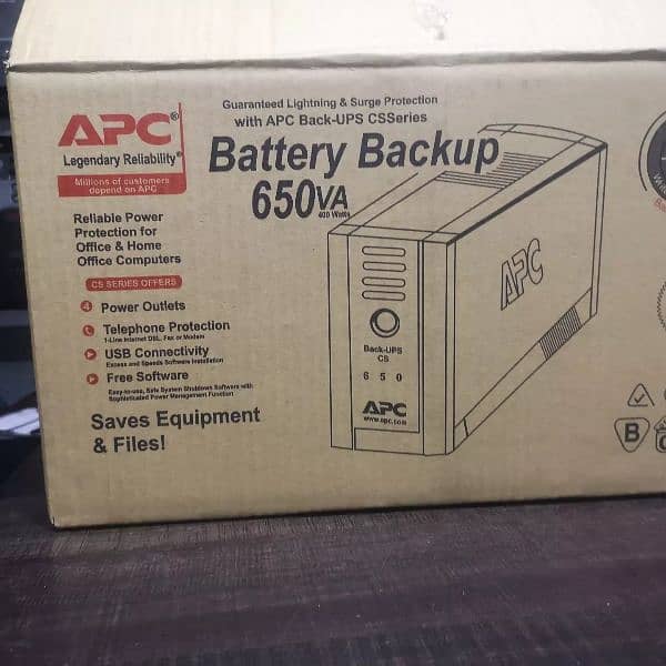 Apc Smart Ups 1500va 24v 980w pure sine wave ups 12