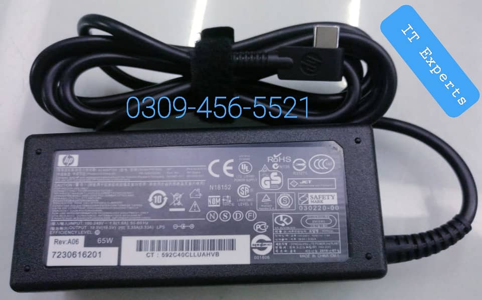 Hp Blue Pin charger 200w 150w 90w 65w 45w 100% Original 4.5mm Slim pin 12