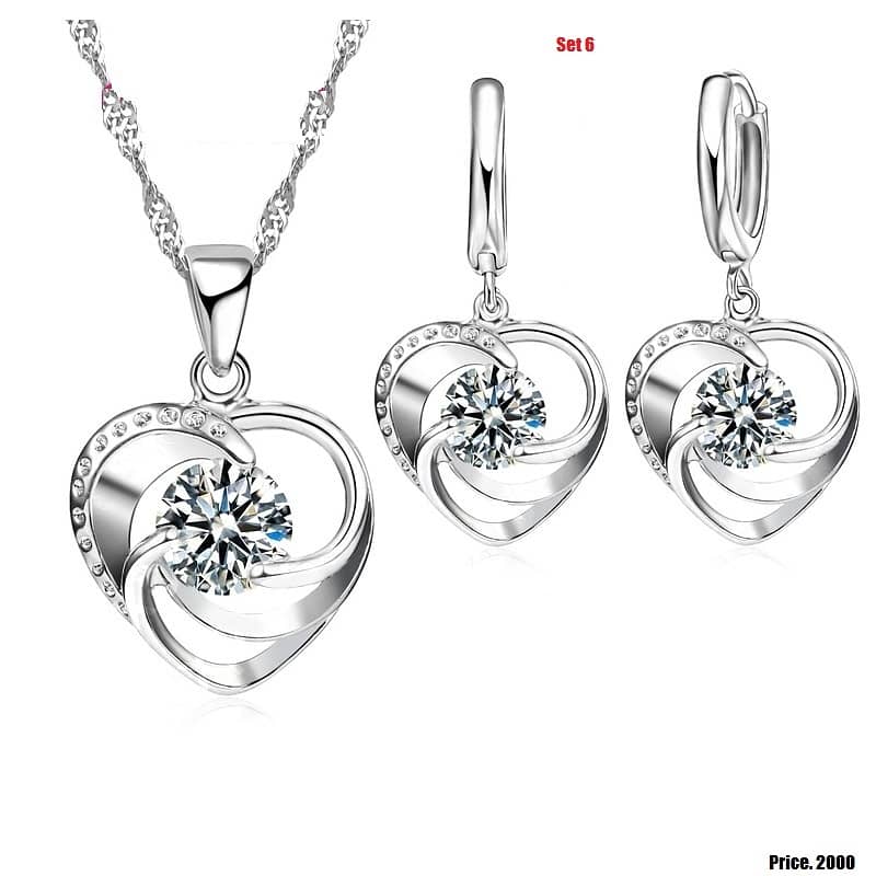 Hot Deals/Jewellery Set/Silver Jewellery/Gold Jewellery/Zircon Jewelry 2